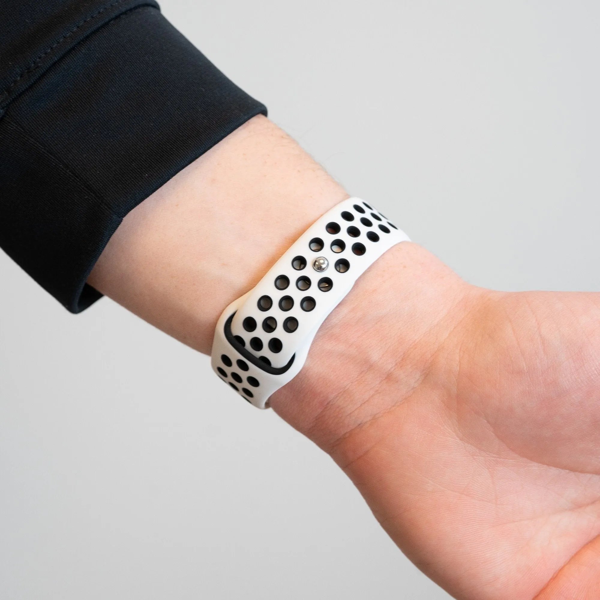 Bandz Coros Apex 2 Sportarmband 'Deluxe' (Weiß/Schwarz)