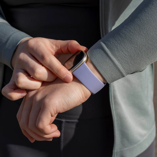 Correa silicona clásica Fitbit Sense (lavanda)