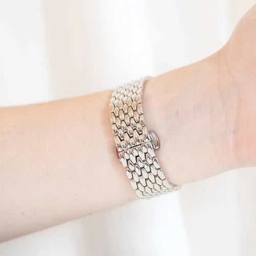 Steel Dragon Strap, silver, lifestyle photo