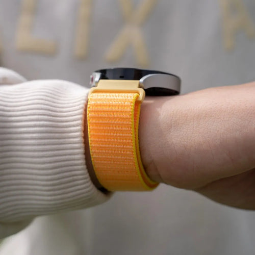 Bracelet nylon Suunto Run (jaune clair)