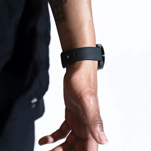 BALR. Suunto 9 Peak Hexagons Sport Strap (Black)