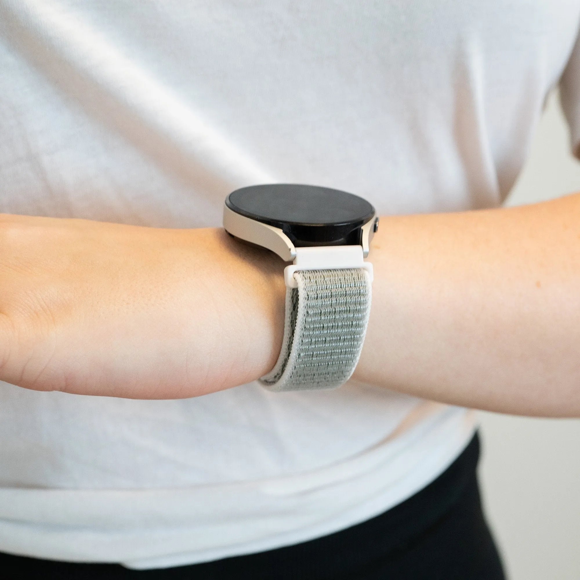 Bandz Bracelet nylon loop Polar Unite (gris)