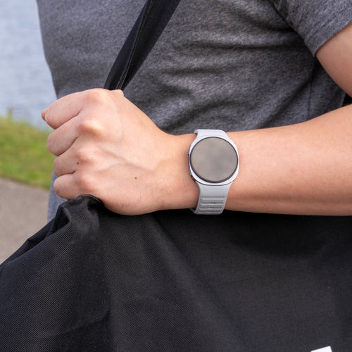 Samsung Galaxy Watch 8 - 40mm Outdoor Silikonarmband (Grau)