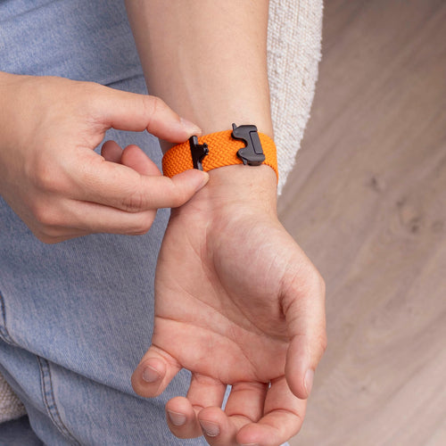 Correa tejida con hebilla Samsung Galaxy Watch 8 - 44mm (naranja)