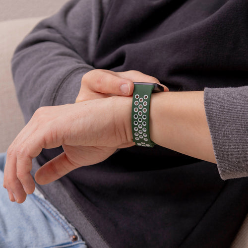 Samsung Galaxy Fit 3 sport bandje (groen/wit)