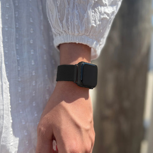 Bracelet Apple Watch Ultra milanais (noir)