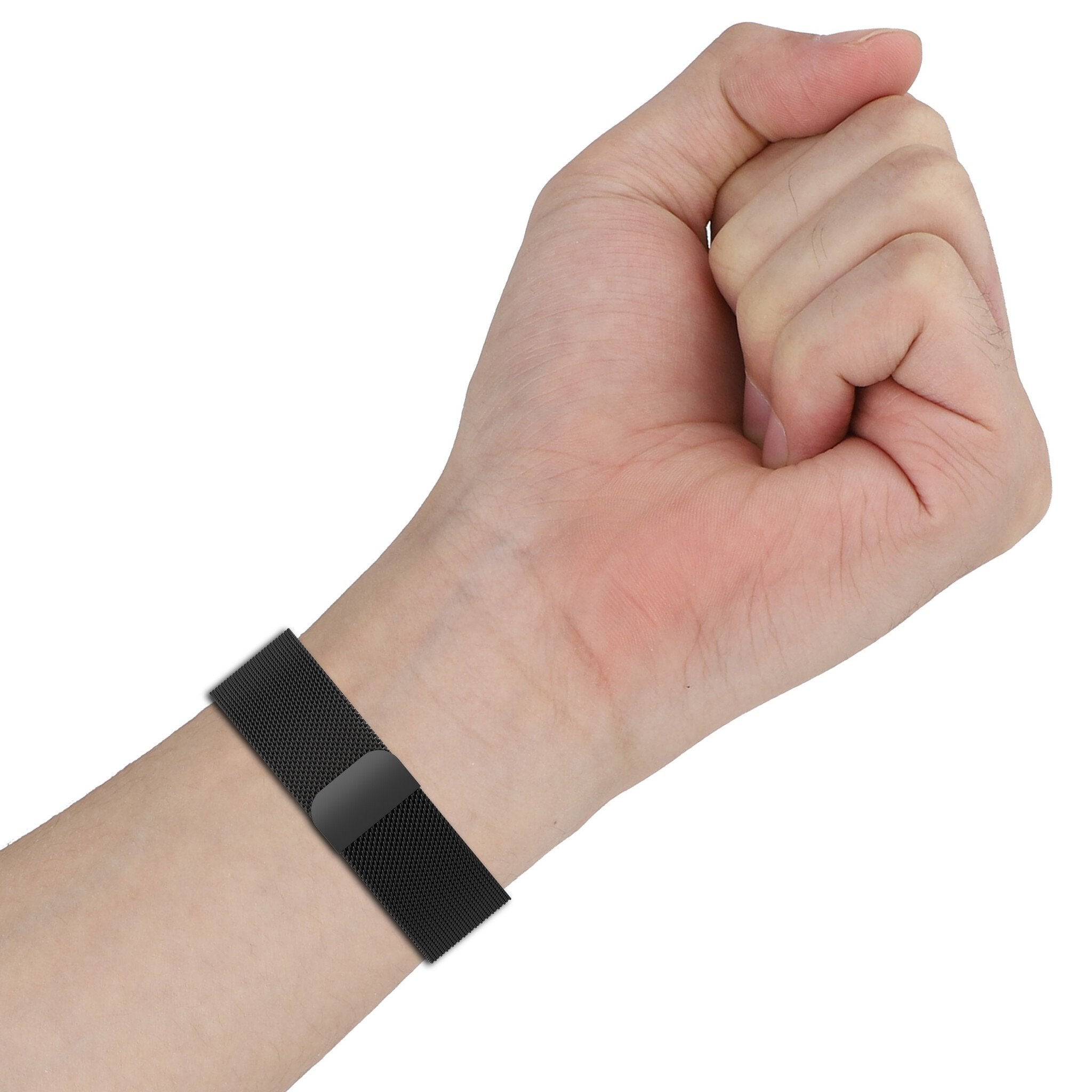 Milanese Strap, black, lifestyle photo