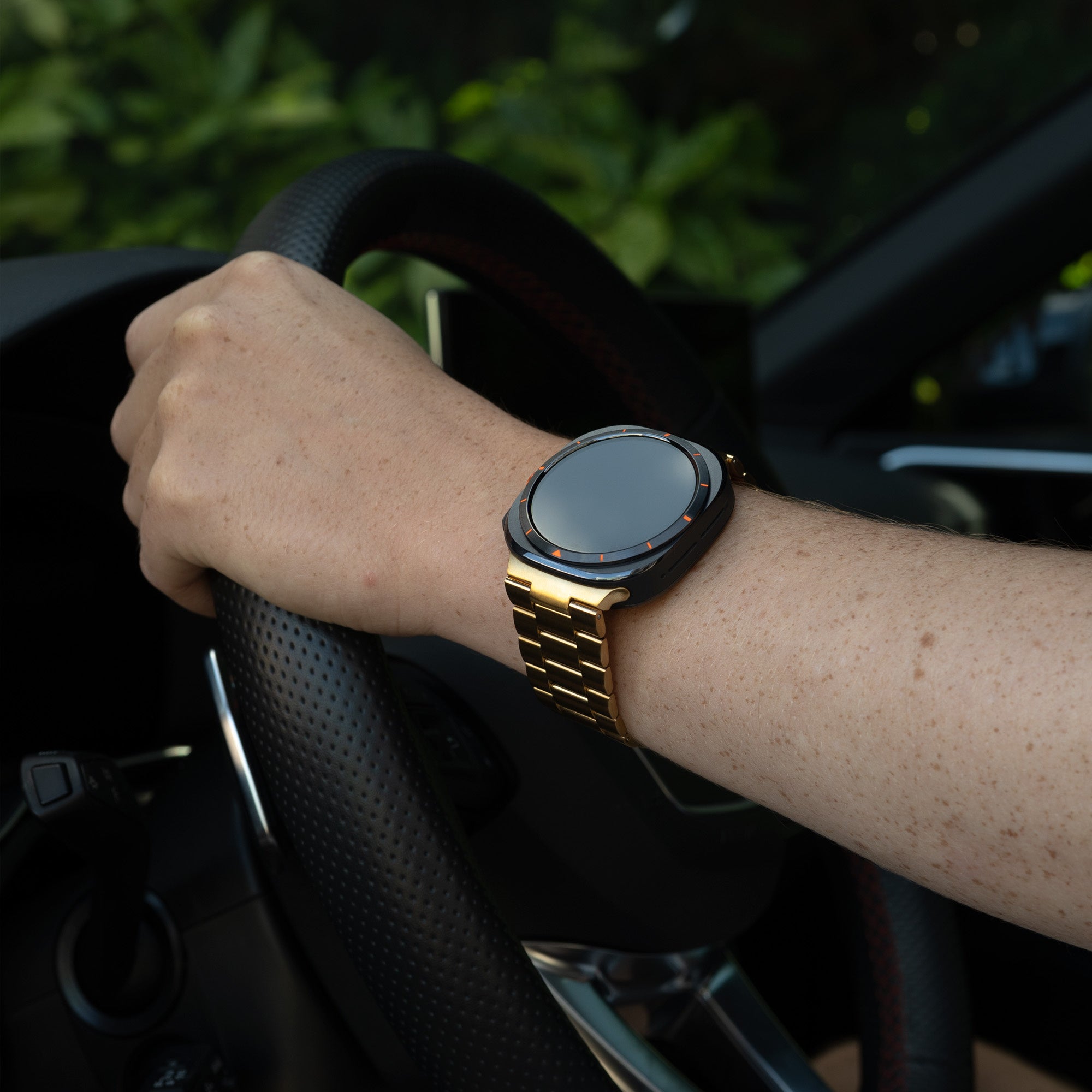 Samsung Galaxy Watch Ultra Stahlarmband (Gold)