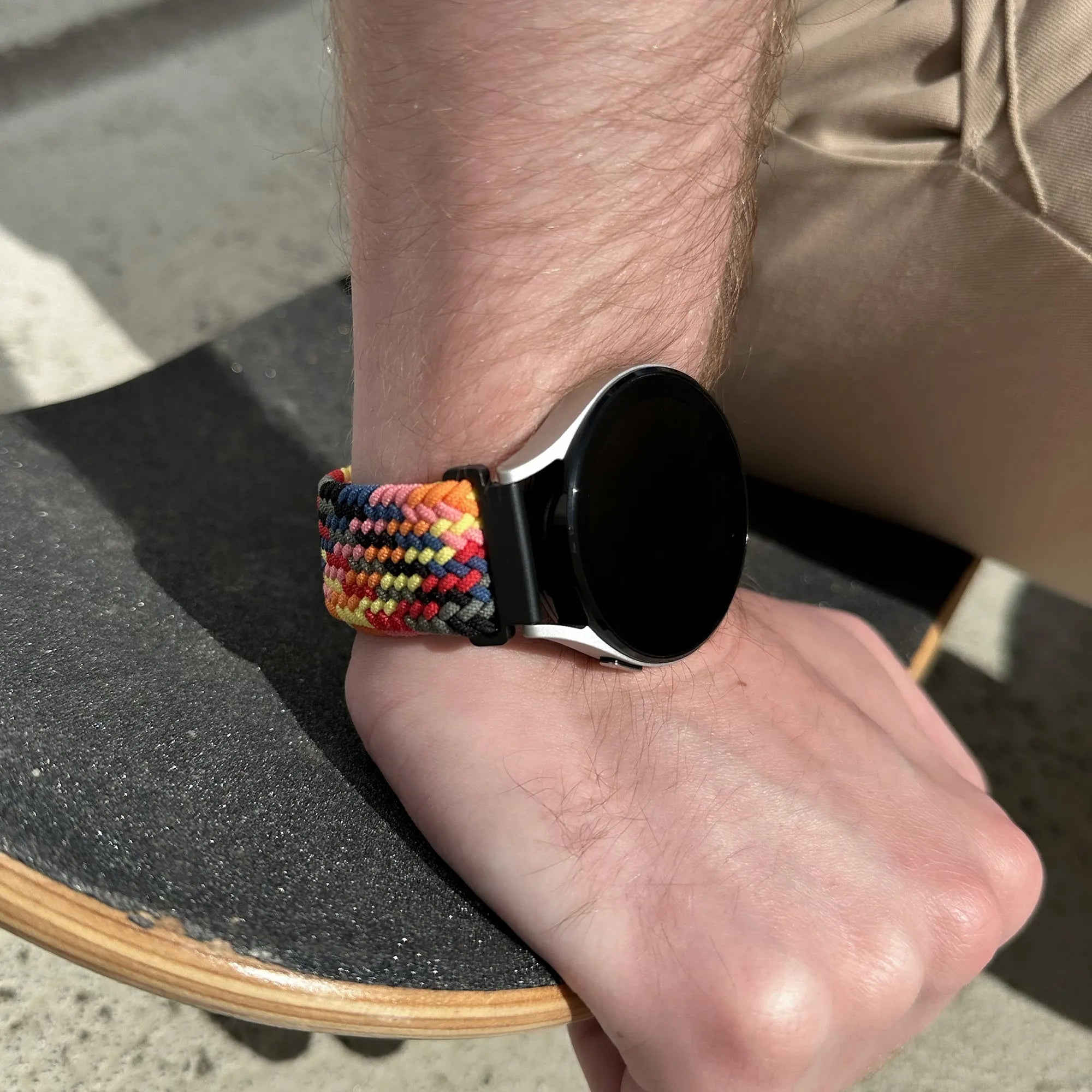 Amazfit Active Adjustable Braided Strap (Multicolour)
