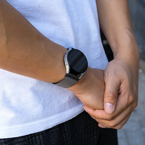 Correa milanesa Amazfit Bip U (Pro) (negro)