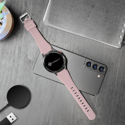 Correa silicona sarga Oppo Watch X (rosa)