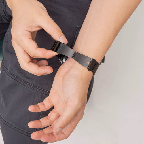 Amazfit Bip U (Pro) Metalarmband (Schwarz)