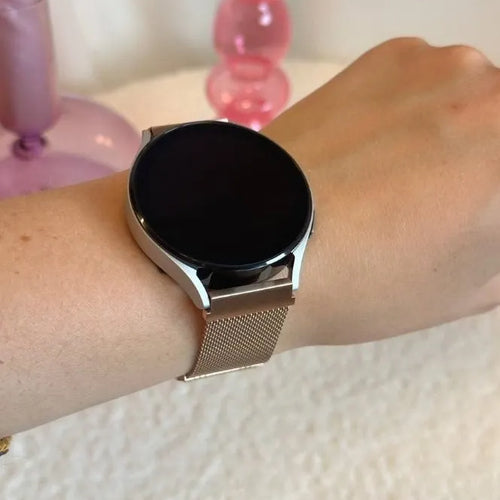xoxo Wildhearts Polar Grit X Pro Milanese Strap (Rose Pink)