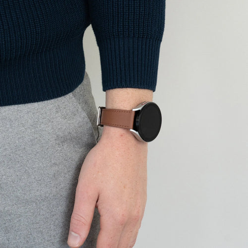 Bandz Coros Apex 4 - 42mm Leather Strap 'Deluxe' (Brown)