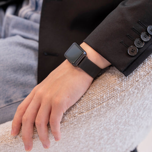 Samsung Galaxy Fit 3 Milanese band (zwart)