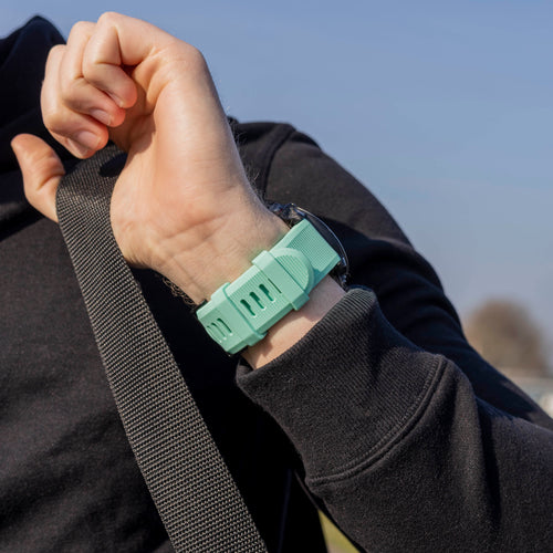 Garmin Fenix 7x Silikonarmband (Aqua)