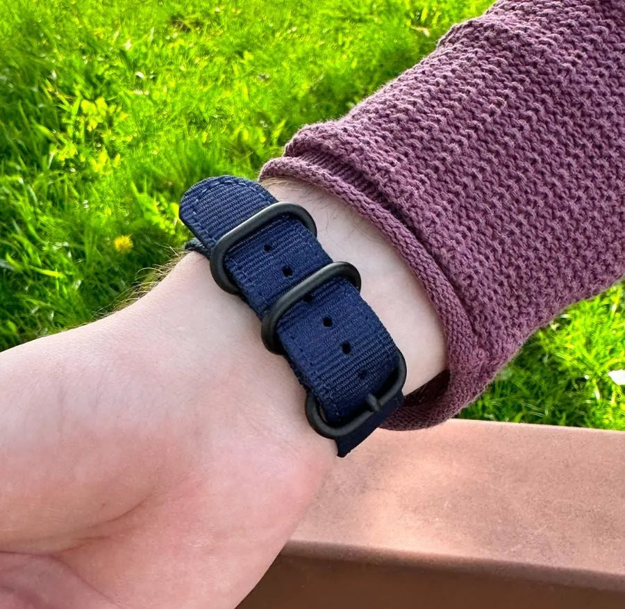 Bracelet nylon avec boucle Honor Magic Watch 2 (bleu)