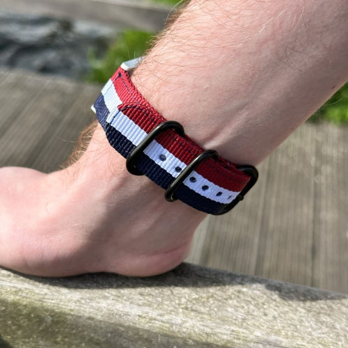Huawei Watch GT Runner Nylonarmband mit Schnallenverschluss (Farbenfroh)
