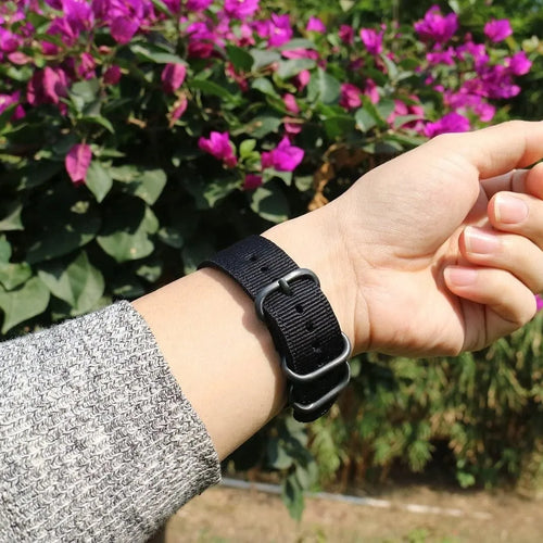 Suunto Race (S) Nylon Buckle Strap (Black)