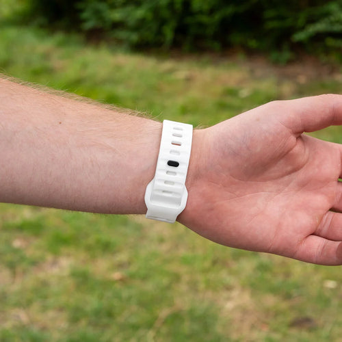 Correa silicona 'Outdoor' Amazfit Bip 3 (Pro) (blanco)