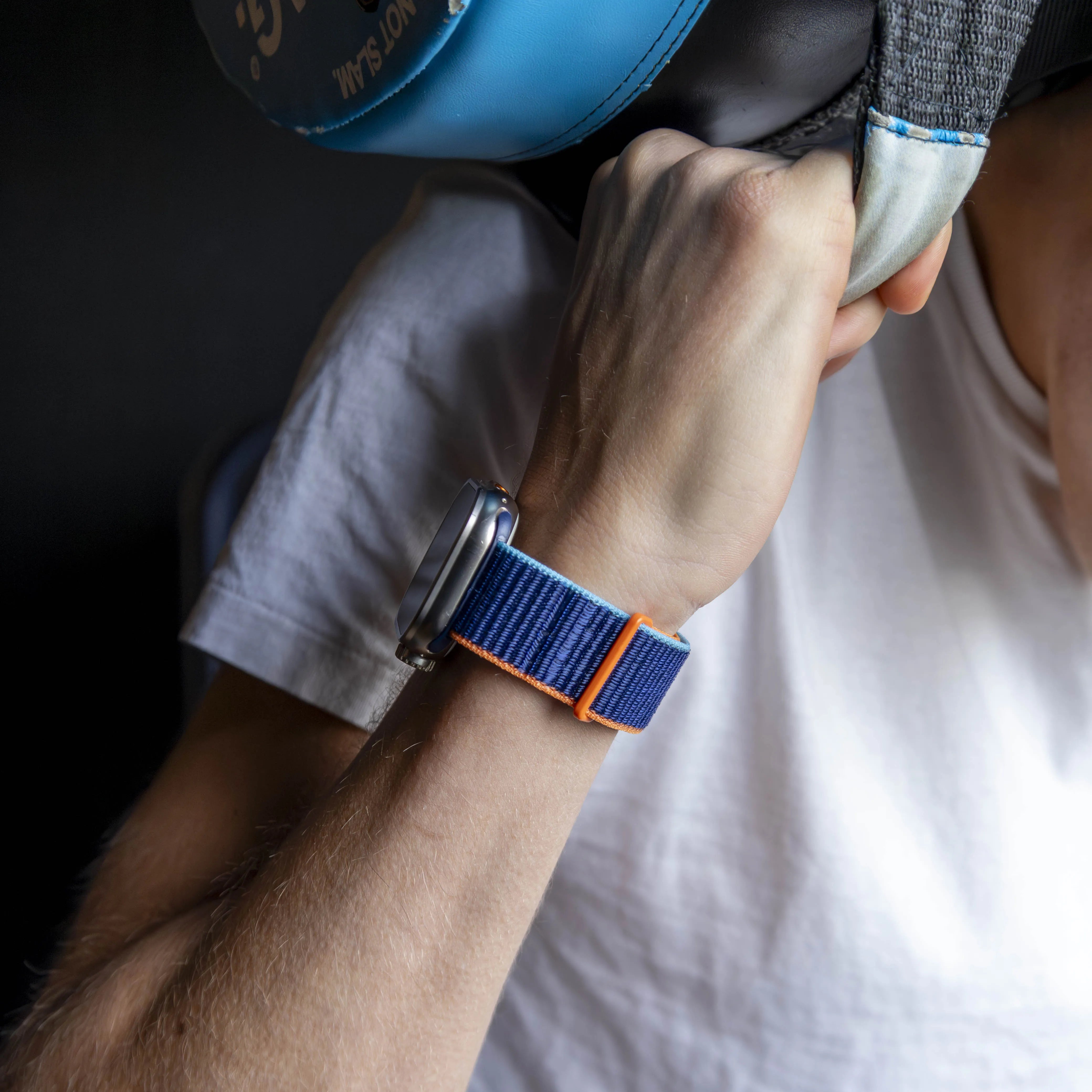 Apple Watch Nylonarmband (Dunkelblau)