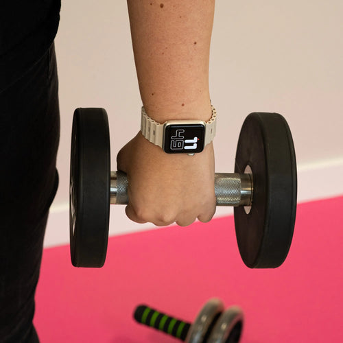 Correa Ocean para Apple Watch con cierre a presión (blanco estrella)