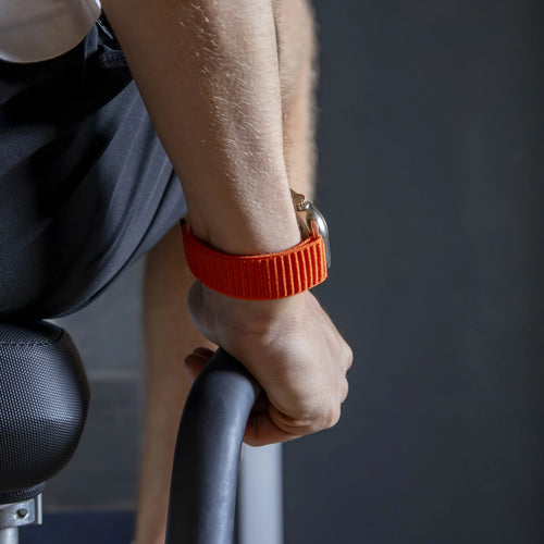 Strap-it Apple Watch Wave Nylon Strap (Orange)