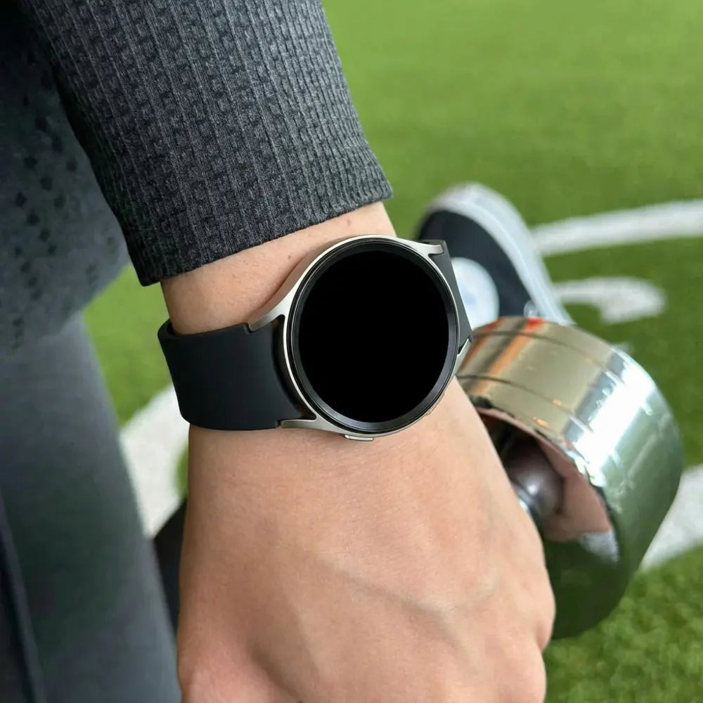 Bandz Samsung Galaxy Watch Active Sport Strap 'Easy Fit' (Black)