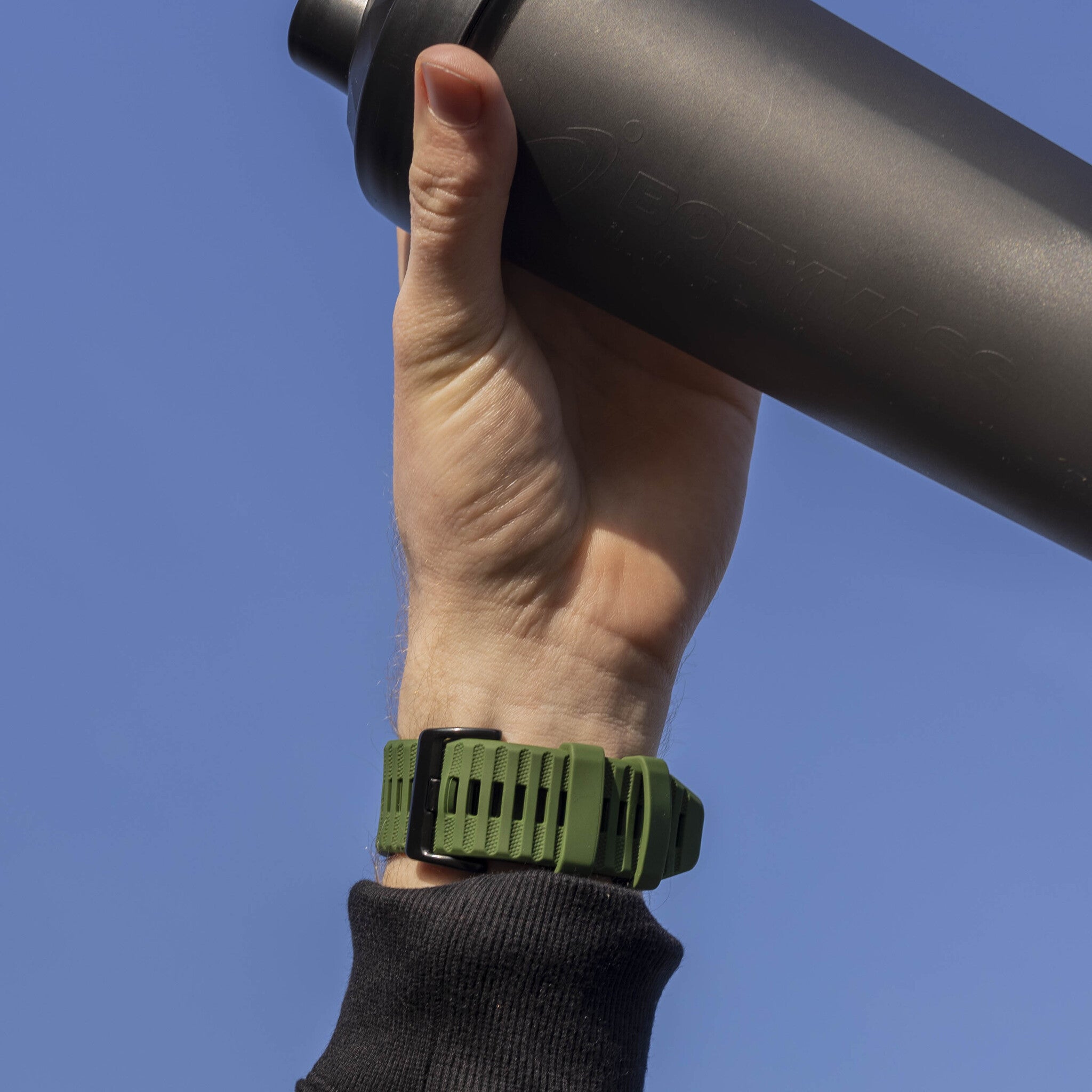 Garmin Fenix 8 Pro - 51mm Silicone Strap (Dark Green)