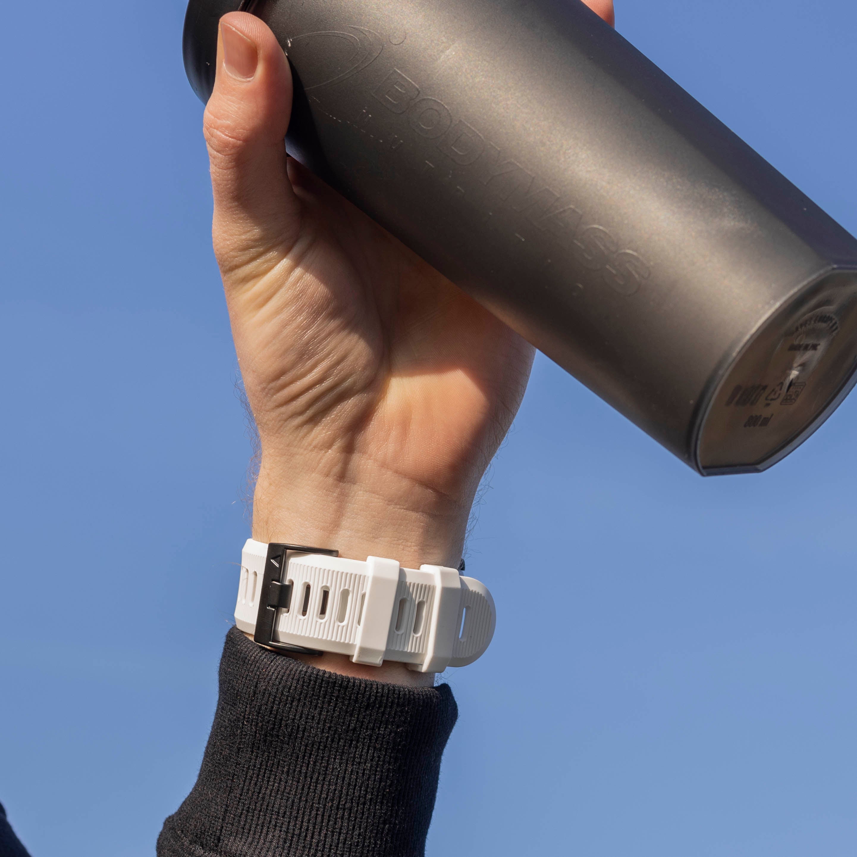 Garmin Fenix 3 Silikonarmband (Weiß)