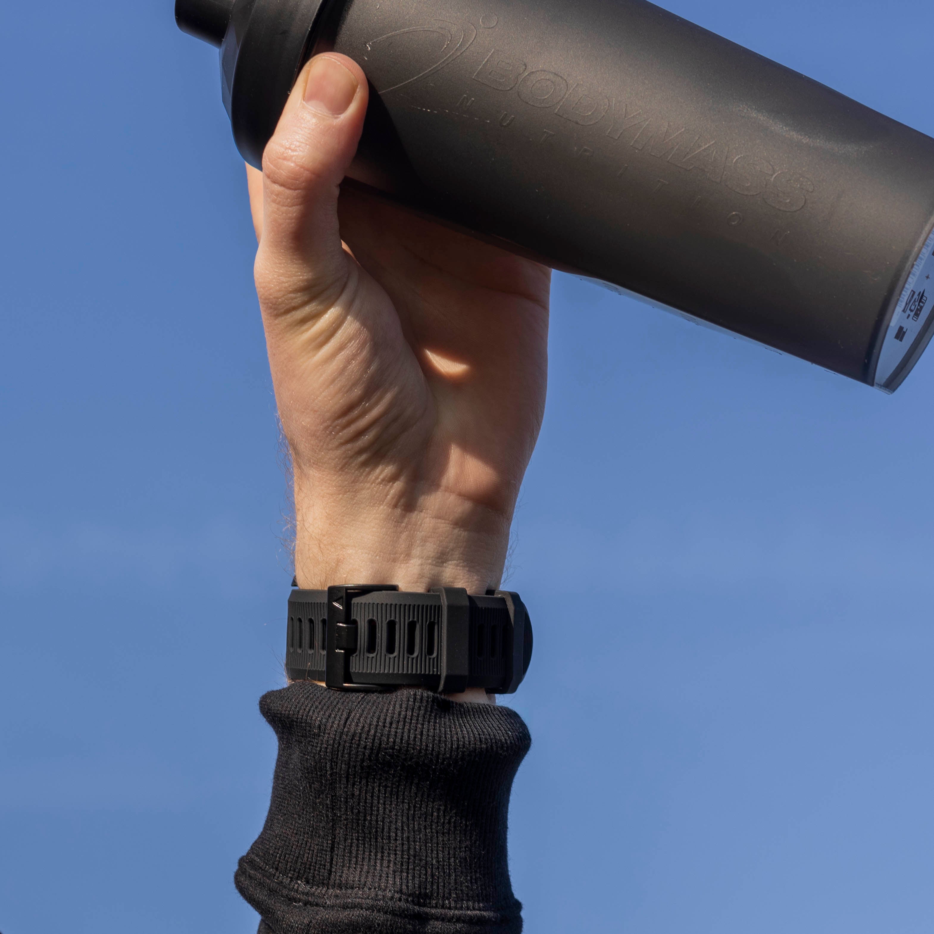 Bracelet silicone Garmin Enduro 1 / 2 / 3 (noir)
