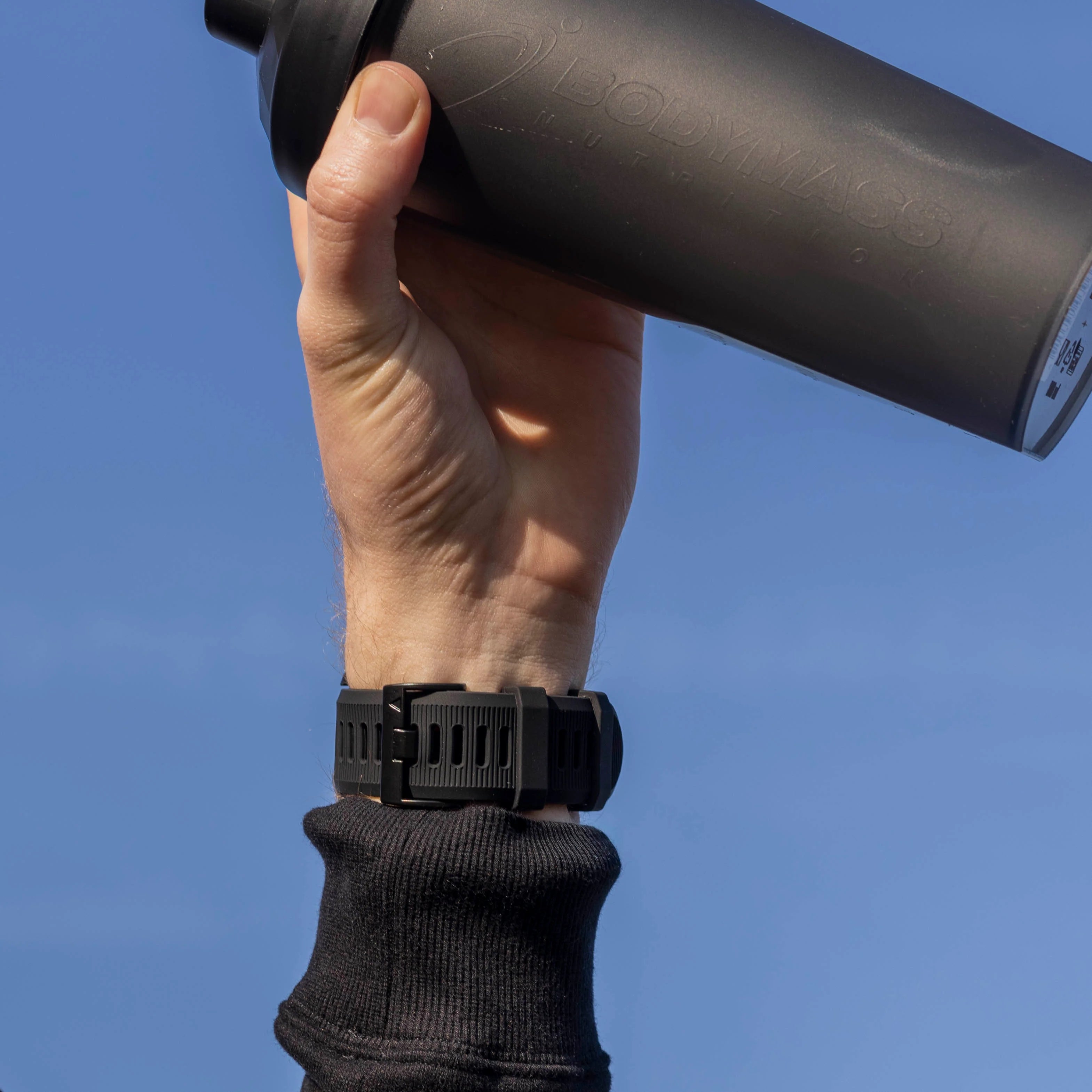 Garmin Fenix 5 (Plus) / 6 (Pro) Silikonarmband (Schwarz)