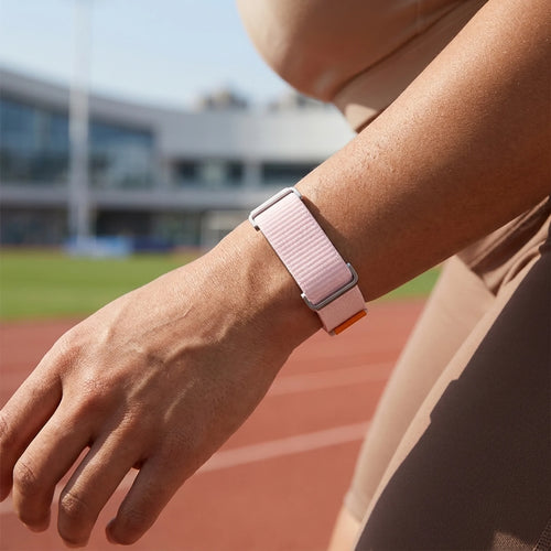 Fitbit Air ultradunne nylon band (roze)