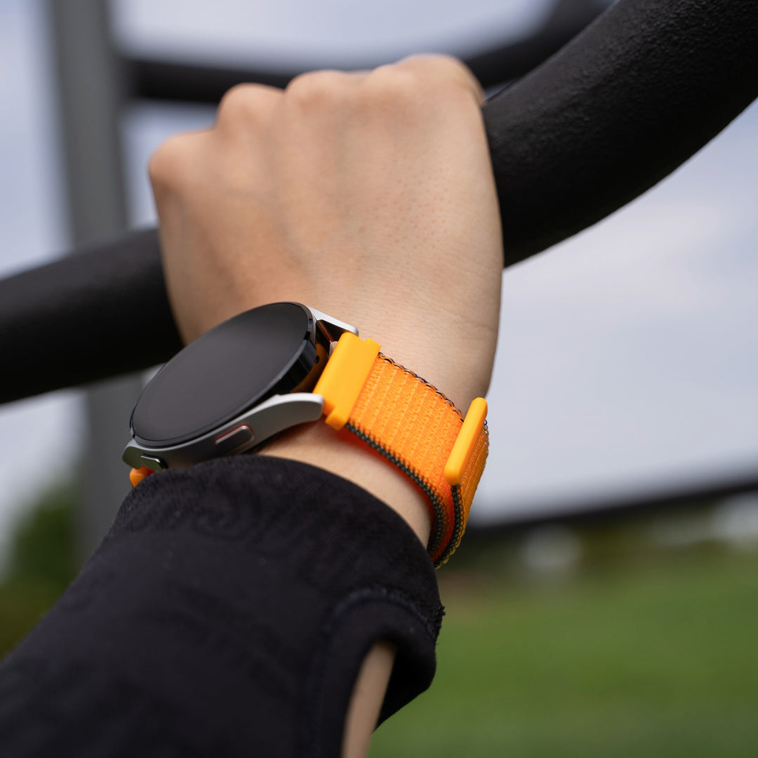 Nylon Strap, kumquat, lifestyle photo