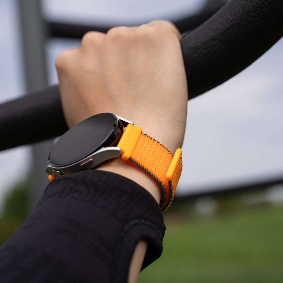 Correa nylon Withings ScanWatch Nova (kumquat)
