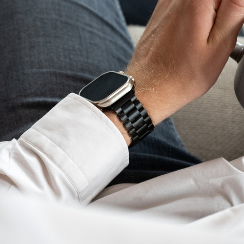 Apple Watch Ultra Titanarmband (Schwarz)