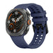 Bracelet silicone Samsung Galaxy Watch Ultra 2 (bleu foncé)