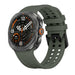 Bracelet silicone Samsung Galaxy Watch Ultra 2 (vert foncé)