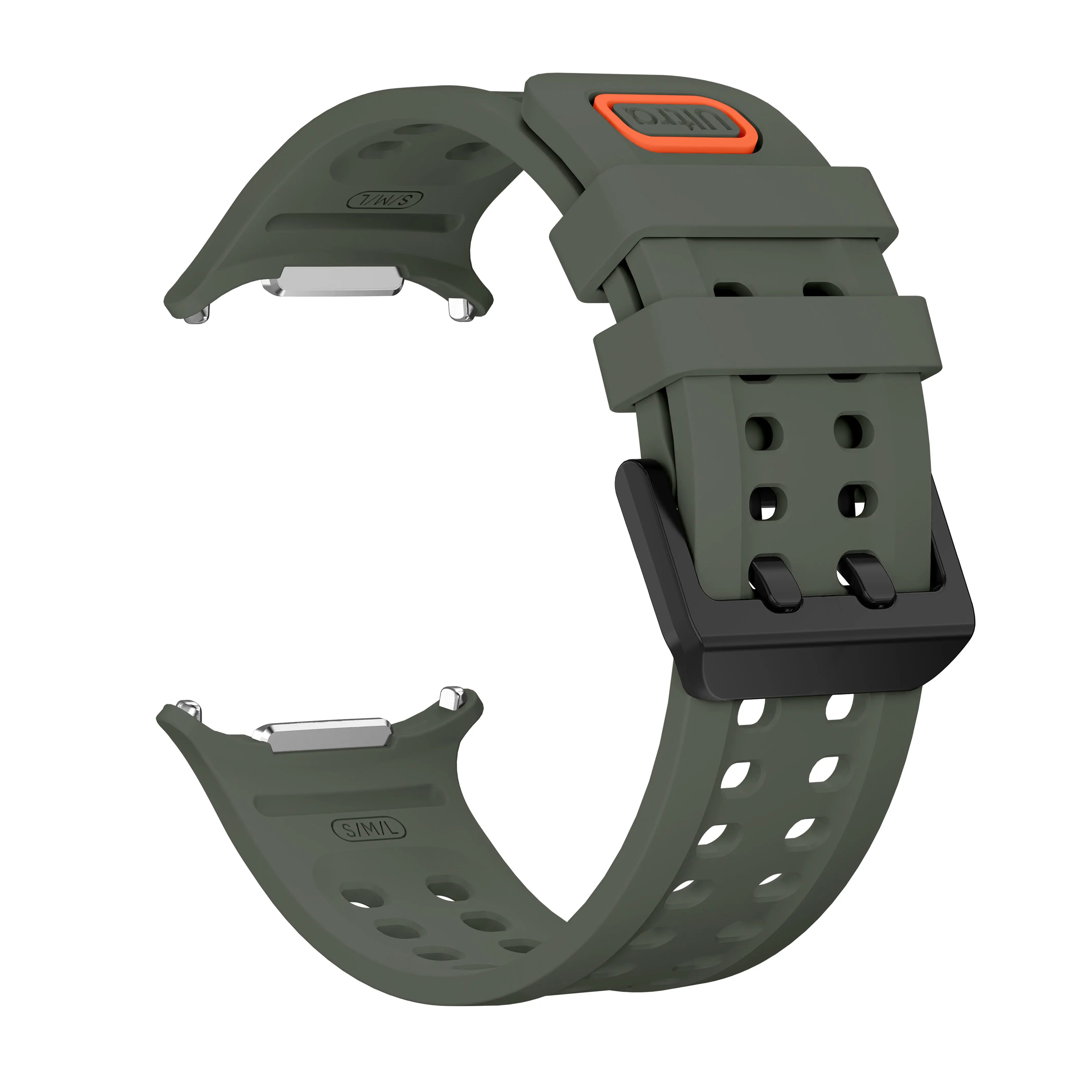 Samsung Galaxy Watch Ultra Silikonarmband (Dunkelgrün)