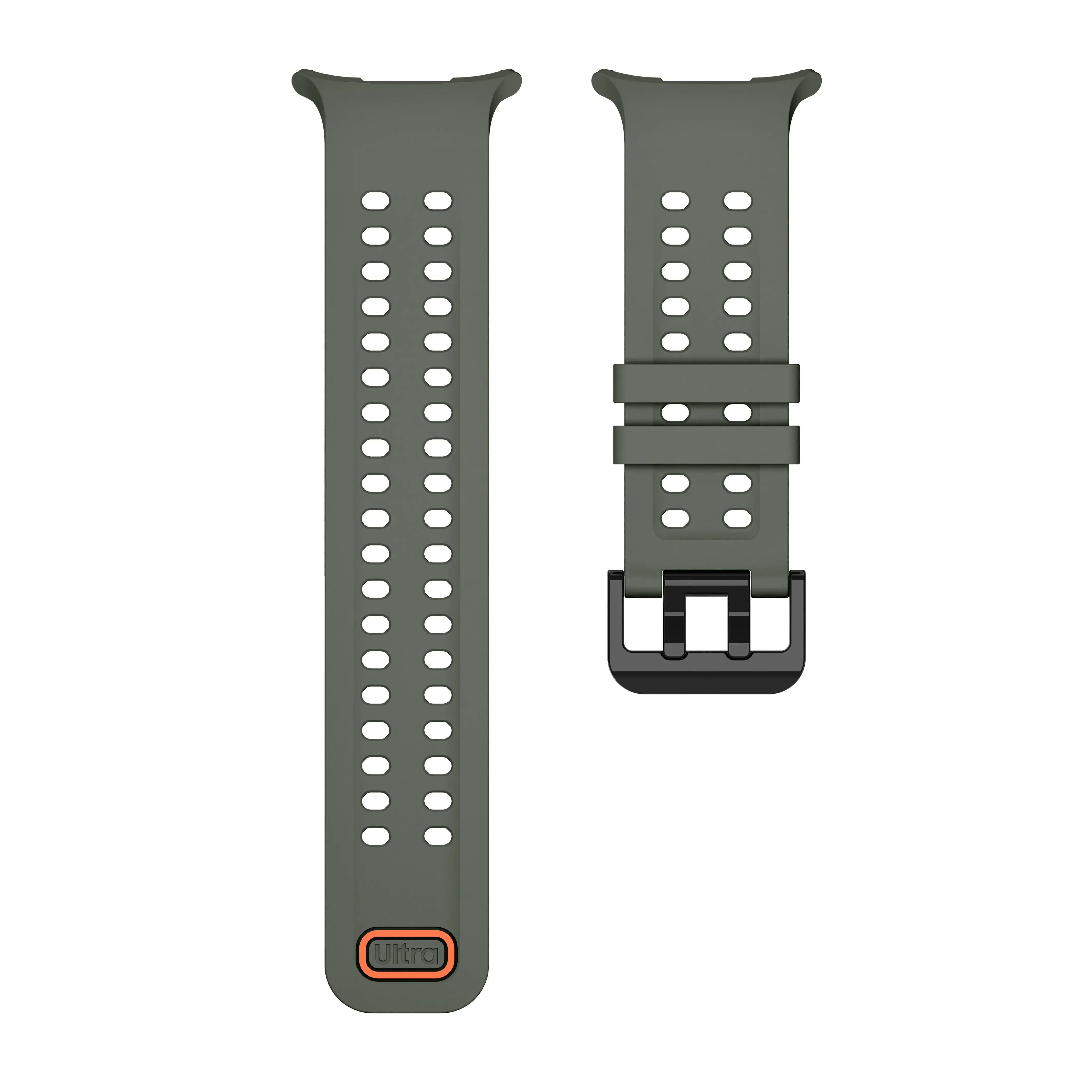 Samsung Galaxy Watch Ultra Silikonarmband (Dunkelgrün)
