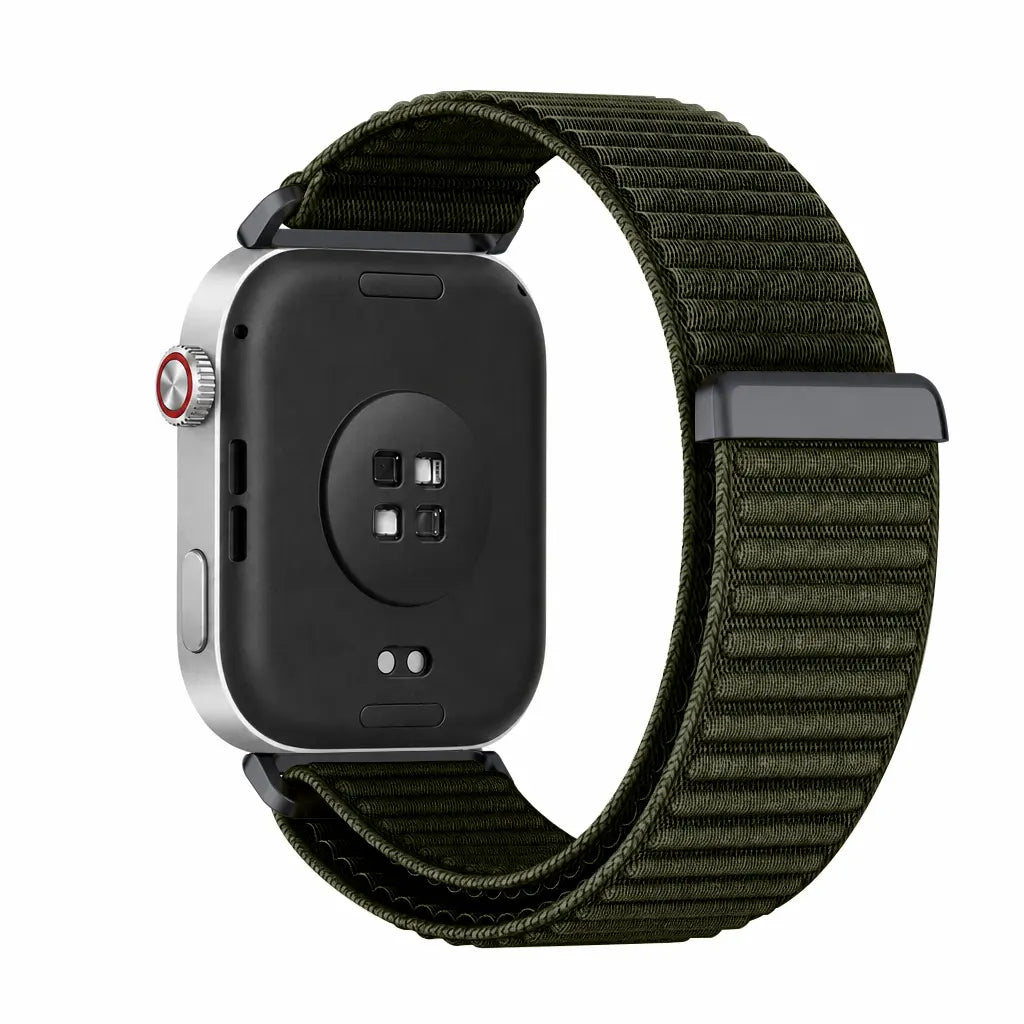 Xiaomi Smart Band 9 Pro Wave Nylon Strap (Dark Green)