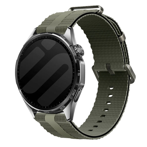Correa activa silicona Samsung Galaxy Watch 4 - 44mm (verde militar)