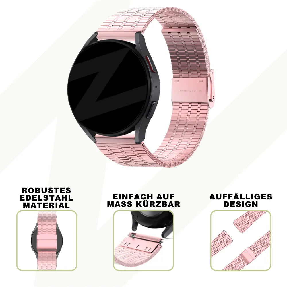 Bandz Correa acero adjustable Coros Pace 2 (rosa)