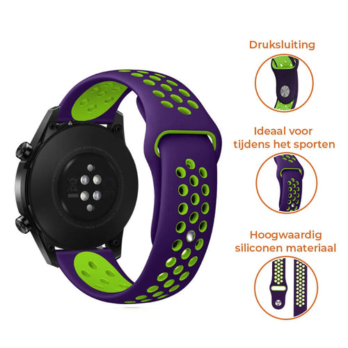 Suunto vertikaler Sportarmband (lila/grün)