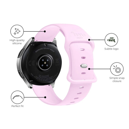 xoxo Wildhearts Polar Grit X Silicone Strap (Pink)