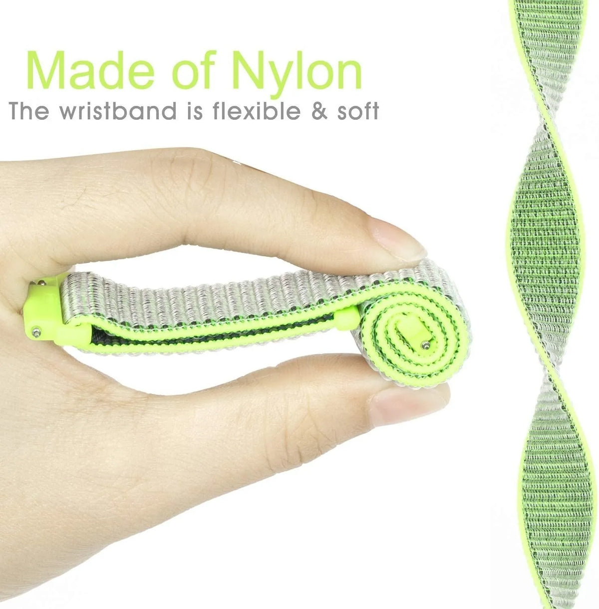 Nylon Strap, fluorescent, infographic (USP banner)