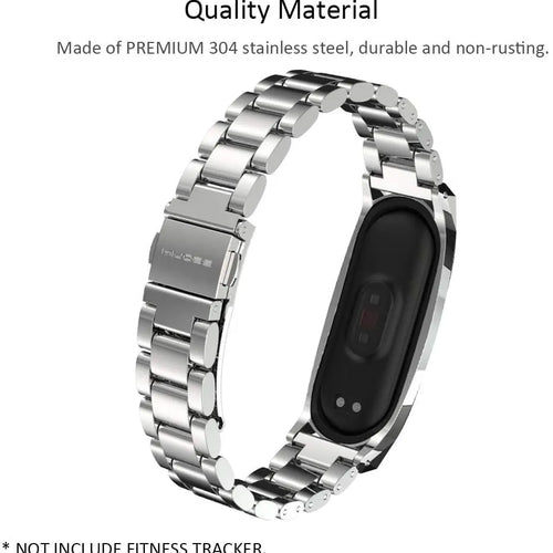 Steel Strap, silver, infographic (USP banner)