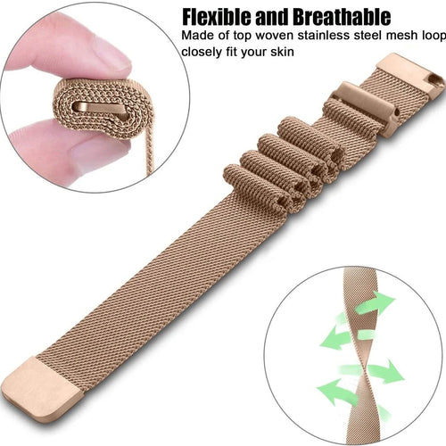 Correa milanese Redmi Watch 5 Active (oro rosa)