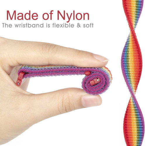 Nylon Strap, rainbow, infographic (USP banner)