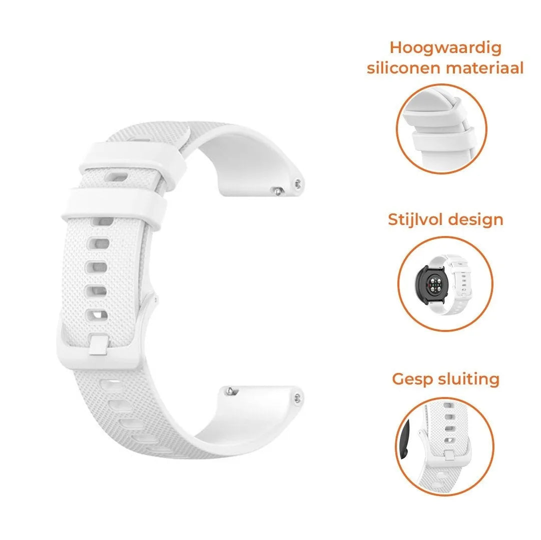 Bracelet silicone Premium Polar Vantage V3 (blanc)